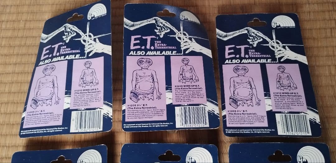 E.T. オリジナルコレクション フィギュア6体セット